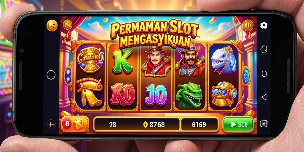 Tampilan gameplay menakjubkan dari permainan Slot 8768.