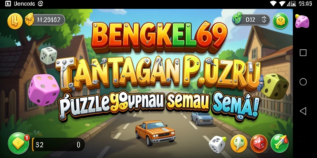 Tampilan gameplay BENGKEL69 yang menantang dan menarik.