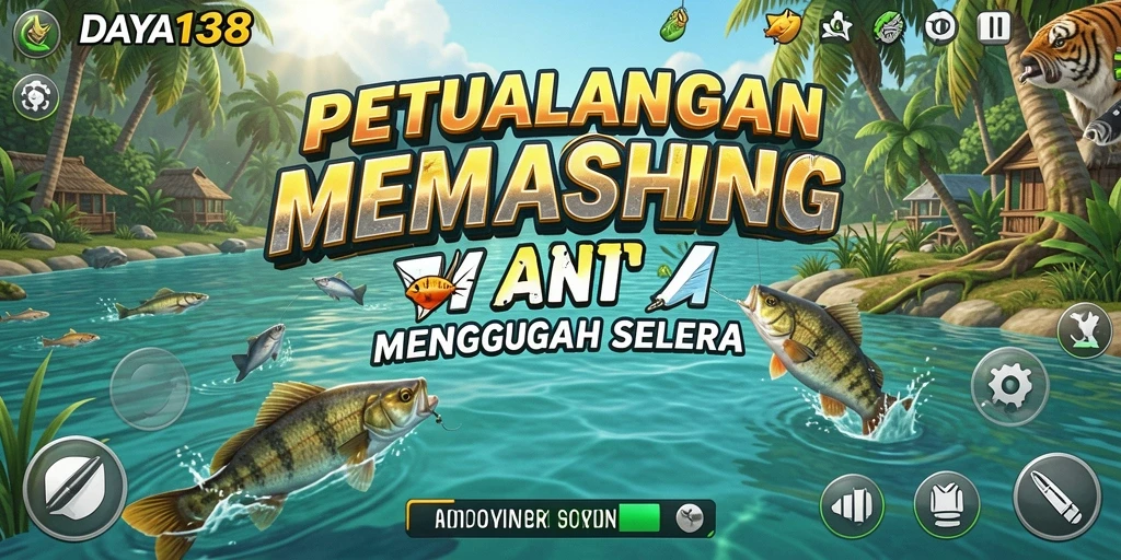Screenshot utama DAYA138 menampilkan aksi memancing yang mendebarkan.