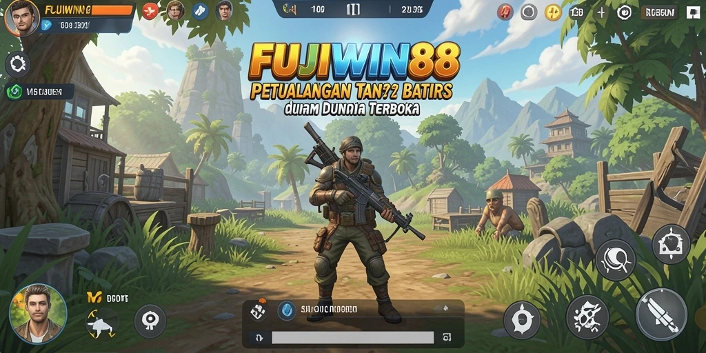 Tampilan menawan dari gameplay FUJIWIN88 dalam dunia terbuka.