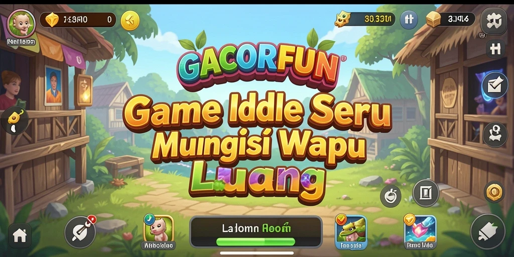 Tampilan gameplay GACORFUN yang menarik dan santai.