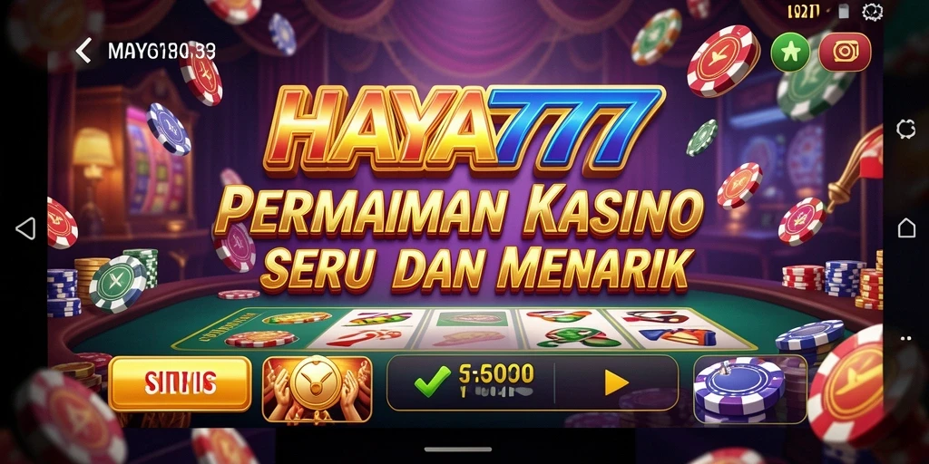 Tampilan gameplay seru dan mendebarkan di HAYA777.