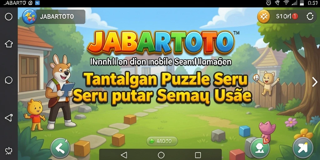 Tampilan gameplay JABARTOTO yang mengasyikkan dan penuh tantangan.