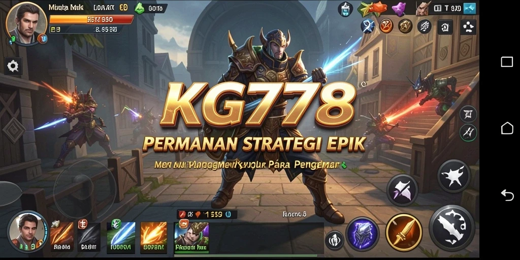 Tampilan gameplay <strong>KG778</strong> yang menegangkan dan penuh strategi.