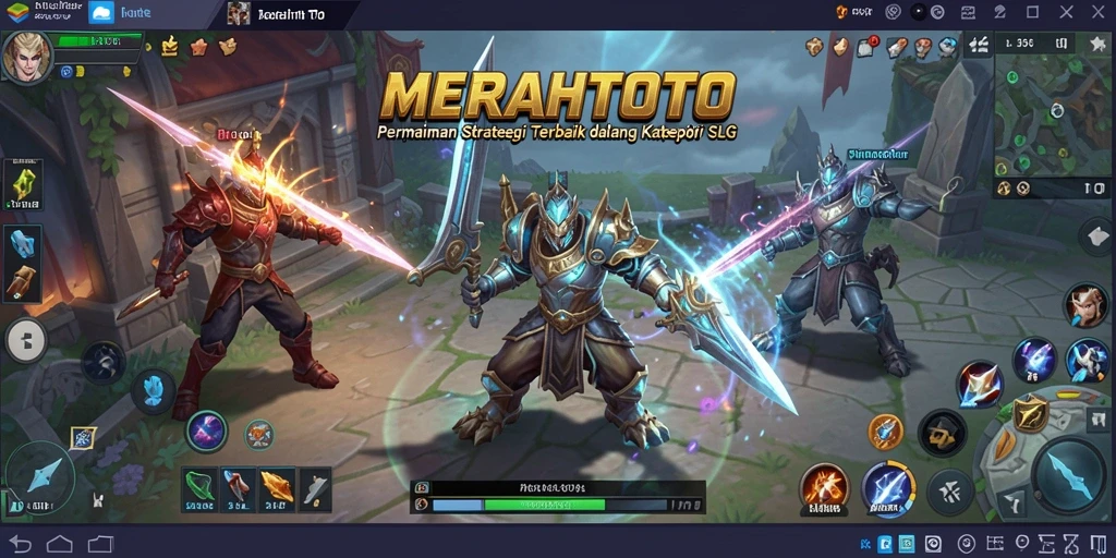 Tampilan gameplay menarik dari MERAHTOTO yang penuh strategi.