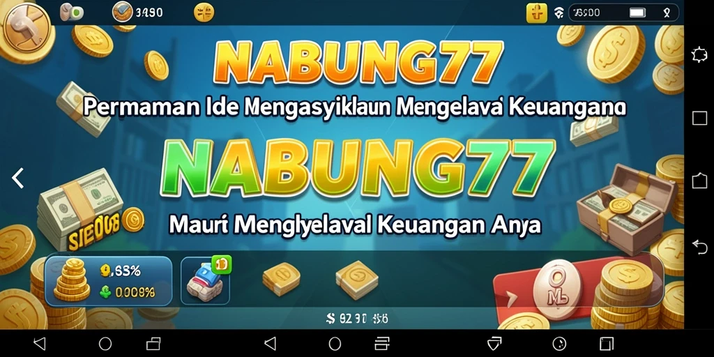 Tampilan gameplay NABUNG77 yang menarik dan interaktif.