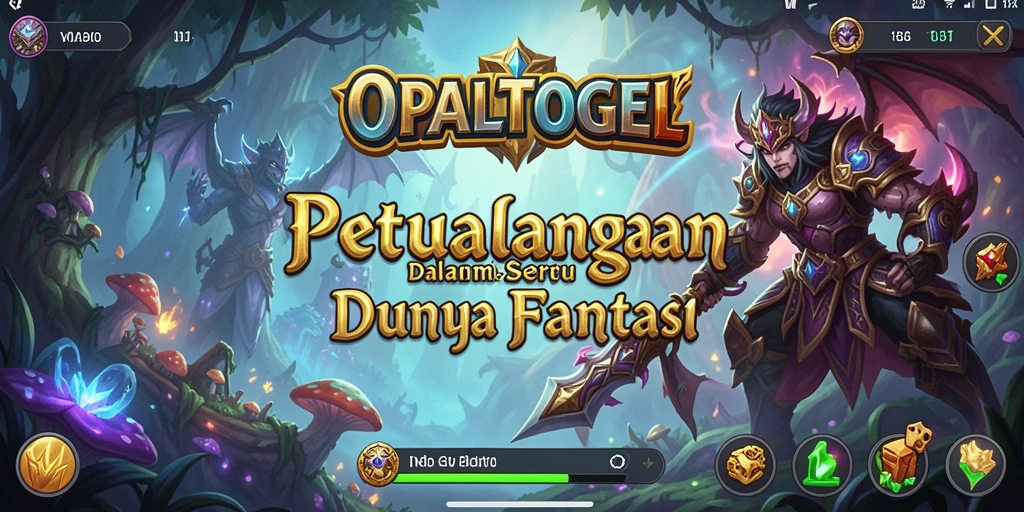 Tampilan gameplay seru dalam OPALTOGEL yang menantang petualangan.