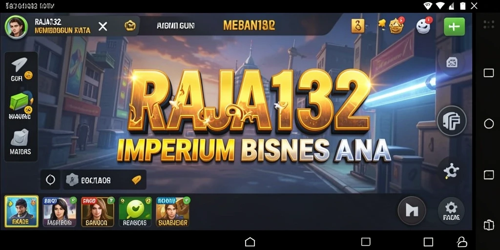 Tampilan gameplay RAJA132 yang menarik dan strategis.