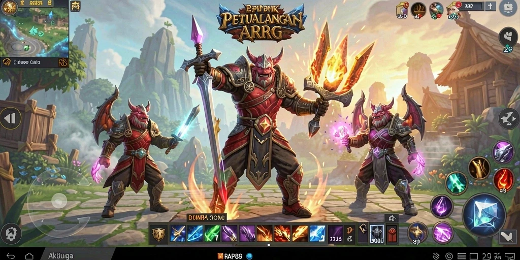 Gameplay seru dan mendebarkan di dunia ARPG yang imersif.