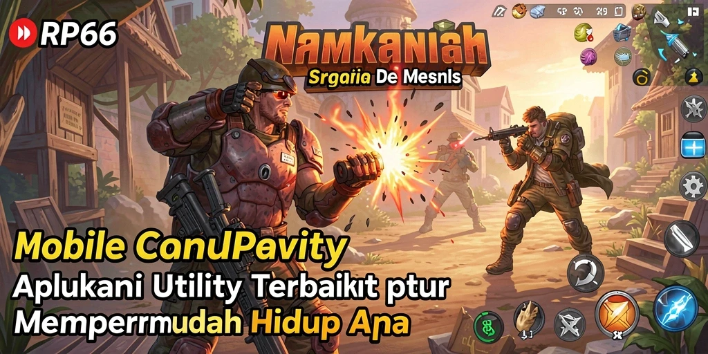 Tampilan antarmuka RP66 yang sederhana dan efektif untuk pengguna.