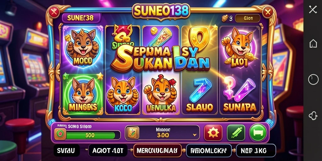Tampilan menarik dari gameplay Slot SUNEO138 yang mengasyikkan.