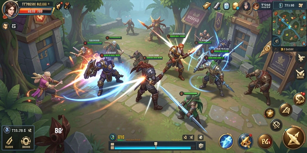 Screenshot menampilkan gameplay SLG yang seru dan mendalam.