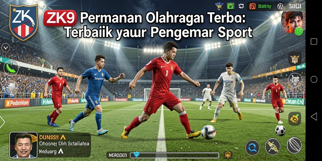 Tampilan gameplay ZK9 yang mendebarkan dan kompetitif.